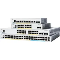 Cisco Catalyst 1300-48P-4X 52-Port Switch, PoE+ (375W) Stackable Rack 1HE