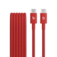 Beats USB-C zu USB-C gewebtes Kabel 1.5 m Rapid Red
