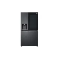 LG GSXB90MCDE InstaView Side-by-Side mit Crushed Ice Edelstahl Dark Inox Look
