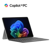 Microsoft Surface Pro Copilot+ PC 12" Snapdragon® X Plus 16GB/256GB UFS PixelSense LCD Platinum Win11 ohne Netzteil inkl. MS Surface Pro Keyboard Violet + Slim Pen