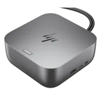 HP Thunderbolt 4 Ultra G6 Docking 180W | 3x USB-C (10Gbit/s), 2x USB-A (5Gbit/s), 3x USB-A (10Gbit/s), 1x HDMI 2.1, 2x DP 1.4, RJ-45 (2,5 GbE)