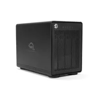 OWC ThunderBay 4 RAID 5 4-Bay Externes Storage Gehäuse mit Dual Thunderbolt 3 Ports für 4x 3,5 Zoll HDD oder 4x 2,5 Zoll HDD