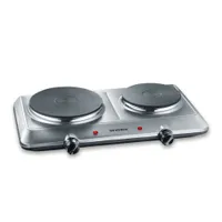 Severin DK 1014 Doppelkochplatte Edelstahl