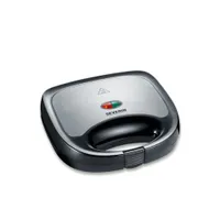Severin SA 2969 Sandwich-Toaster, ca. 600 W, schwarz/edelstahl