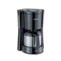 Severin KA 4835 Kaffeemaschine mit Thermokanne 1000W schwarz/silber