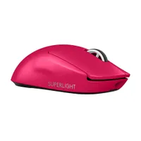 Logitech PRO X Superlight 2 Magenta Gaming Maus, Kabellose LIGHTSPEED Technologie, Hero 2 Sensor, 44.000 DPI, 8000Hz