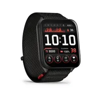 Garmin Venu® X1 Schwarz mit ComfortFit-Nylonarmband Schwarz
