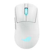 ASUS ROG Keris II Origin Wireless RGB eSports Maus Weiß, 42.000 dpi, 2.4 Ghz, Bluetooth, USB-C
