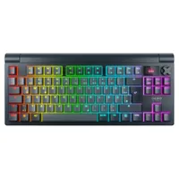 Cherry XTRFY MX 8.3 TKL Wireless Gaming Tastatur Schwarz | Hot-Swap, MX2A-Switches Red, 2.4 Ghz, Bluetooth, RGB
