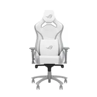 ASUS ROG Chariot X Core Gaming-Stuhl - Aura RGB Beleuchtung, 4D-Armlehnen, Weiß