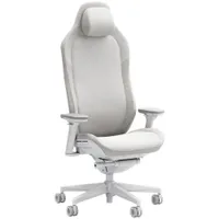 Fractal Refine Gaming Chair Fabric Light/ Hellgrau | Synchro-Tilt Mechanismus, Rückenlehne mit integrierter Lordosenstütze