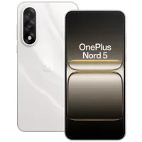 OnePlus Nord 5 Smartphone Weiß 8/256GB Dual-SIM Android 15