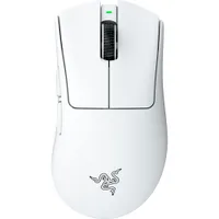 RAZER DeathAdder V4 Pro Weiß Gaming-Maus, ergonomisch, kabellos, 45.000 DPI, 2.4 GHz, Bluetooth