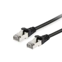 Equip 606106 Patchkabel, Cat.6A, S/FTP, 5m, Schwarz