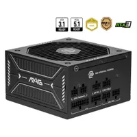 MSI MAG A650GLS PCIE5 650 Watt ATX 3.1 PCIe 5.1 80+ Gold Netzteil 135mm Lüfter