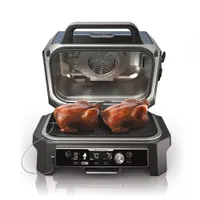 Ninja OG901EU Woodfire Pro Connect XL Elektrischer Outdoor Grill und Smoker