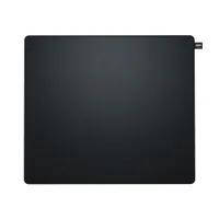 Cherry XTRFY GP7 Schwarz Gaming Mousepad | 460 x 400 mm, Graphen Faser, Rutschfeste Gummiunterseite