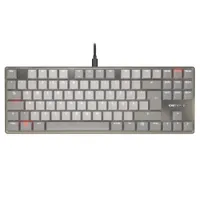 Cherry KC 500 MX LP TKL Warm Grey | Mechanische MX Low Profile 2.0 Tastatur, USB-C