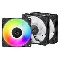 ARCTIC Gehäuselüfter P12 Pro Reverse A-RGB PWM 120 mm 3er schwarz 4-pin