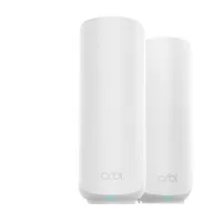 NETGEAR Orbi 370-Serie Dualband WiFi 7 Mesh-Netzwerksystem für Häuser/Wohnungen (RBE372) WLAN-Router + 1 Repeater, Sicherheitsfunktionen,3,6 GBit/s, Abdeckung 240 m2, 70 Geräte, 2,5G Internet, BE3600