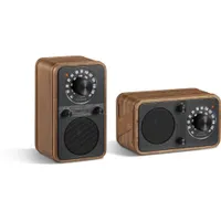 Sangean WR-9 Portables FM-Radio Echtholz-Gehäuse flexible Aufstellmöglichkeit Nussbaum Vintage