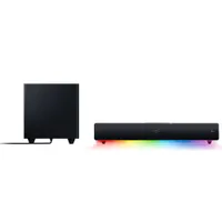 Razer Leviathan V2 Soundbar inkl. Subwoofer - Kompaktes Format, THX Audio, USB-C, Bluetooth, Powered by Razer Chroma™ RGB