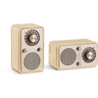 Sangean WR-9 Portables FM-Radio Echtholz-Gehäuse flexible Aufstellmöglichkeit Mondlichteiche