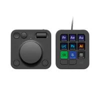 Logitech MX Creative Console Grafit - MX Creative Dialpad, MX Creative Keypad, USB-C, Unterstützt Logi Options+