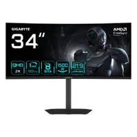 GIGABYTE GS34WQCA 34 Zoll UWQHD Curved VA LED 21:9 120 Hz Gaming Monitor