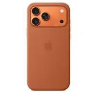 Apple Silicone Case mit MagSafe für iPhone 17 Pro Max Terracotta