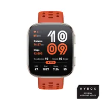 Amazfit BIP 6 Aktivitäts-Tracker Red HYROX-Modus