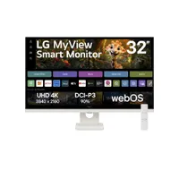LG Smart Monitor 32U850SA-W 31.5 Zoll 4K (UHD) IPS 16:9 60 Hz Smart Monitor HDMI/DP PD65W