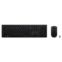 Lenovo Professional Combo Schwarz Maus-Tastaturkombination, kabellos, wiederaufladbar, Bluetooth, 2.4 Ghz Empfänger