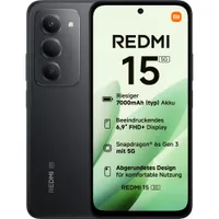Xiaomi Redmi 15 5G 8/256GB Dual-SIM Smartphone Midnight Black
