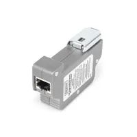 DIGITUS PoE Überspannungsschutz (RJ45), DIN-Schienenmontage, Indoor