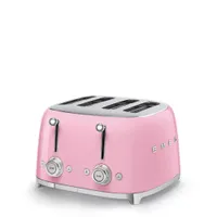 SMEG TSF03PKEU 50s Style 4 Scheiben Toaster Cadillac Pink