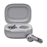 JBL LIVE Flex 3 True-Wireless In-Ear Bluetooth Kopfhörer silber Noise Cancelling