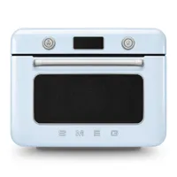 Smeg 50's Style Kombi-Tisch-Dampfbackofen Pastellblau