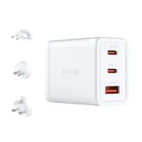D-Link DCP-651 65W GaN Charger USB-C USB-A