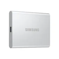 Samsung Portable SSD T7 Resurrected 1 TB USB-C 3.1 (10Gb/​s) Silber externe Festplatte SSD