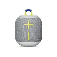 Ultimate Ears WONDERBOOM 4 Grau, Kompakter Bluetooth Lautsprecher (A2DP), 360- Grad- Klang, PartyUp Funktion, IP67- zertifizierte