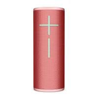 Ultimate Ears MEGABOOM 4 Erdbeere/Rot, Bluetooth Lautsprecher (A2DP), 360- Grad- Klang, PartyUp Funktion, IP67- zertifizierte
