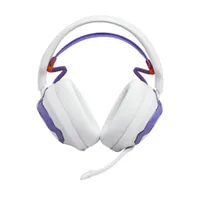 JBL Quantum 650 Wireless Over-Ear-Gaming-Headset, weiss/violett