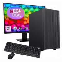 Hyrican GAMEMAX MegaDeal Multimedia-PC SET2721 7854 R5 5600GT 16GB/480GB SSD Radeon Graphics Win11 + MSI PRO MP273A Monitor 69cm (27")