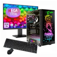 Hyrican GAMEMAX MegaDeal Rockstar SET2722 7854 R5 5600GT 16GB/480GB SSD Radeon Graphics Win11 + MSI PRO MP2412 Monitor 60cm (24")