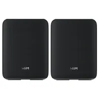 WiiM Sound LITE Twin Pack schwarz Smart Speaker Hi-Res Multiroom Lautsprecher-Set