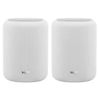 WiiM Sound LITE Twin Pack weiss Smart Speaker Hi-Res Multiroom Lautsprecher-Set