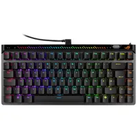 ASUS ROG Falchion Ace 75 HE Schwarz – Kabelgebundene Gaming-Tastatur, 75% Tastatur-Layout, Hot-Swap-fähig, Rapid Trigger, 8000 Hz Abtastrate