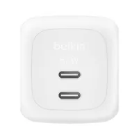 Belkin Dual USB-C Ladegerät Power Delivery und PPS (67 W) weiß