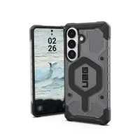 UAG Urban Armor Gear Pathfinder Case mit Magnet-Modul für Samsung Galaxy S26+ ash (grau transparent)/schwarz